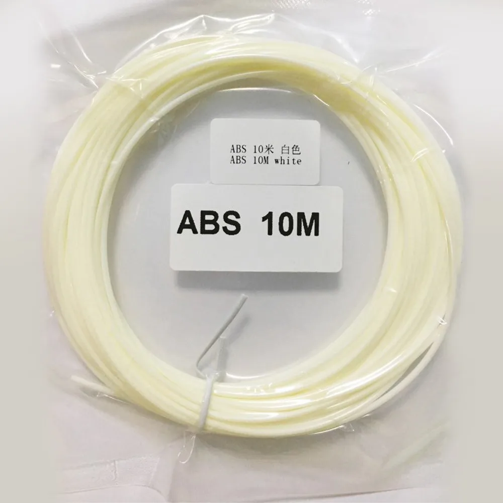 Нити для 3d-печати, нити для 3d-ручки и 3D-принтера, 10 метров, 1,75 мм