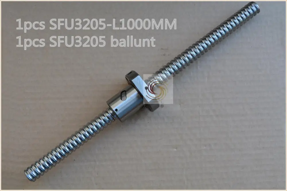 

diameter 32mm ball screw SFU3205 length 1000mm plus RM3205 nut CNC DIY Carving machine 1pcs