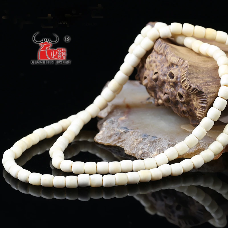 20PCS Tibetan yak bone bracelet,prayer beads natural cow bone bucket bead DIY accessories. beads for jewelry making