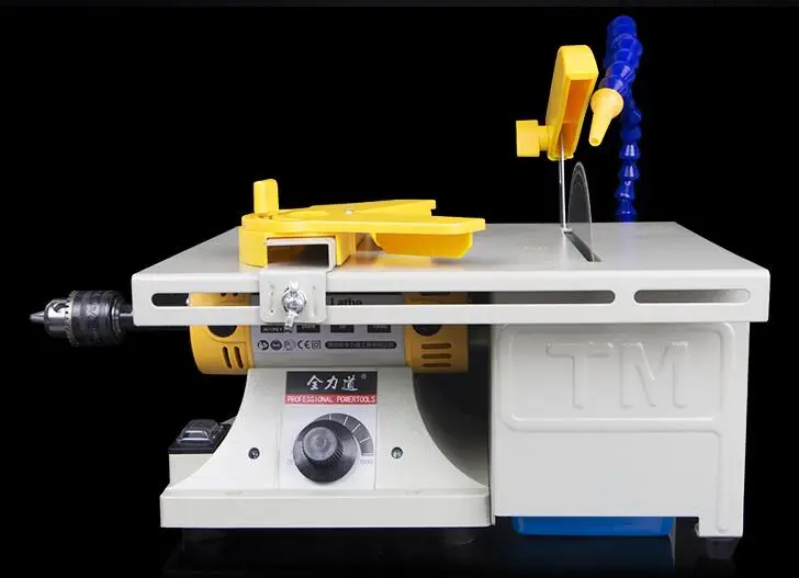 Woodworking Multi-Functional Electric Grinder Polisher Drill Saw Tool Mini Bench Lathe Machine Table Saw Jade Engraving Machine