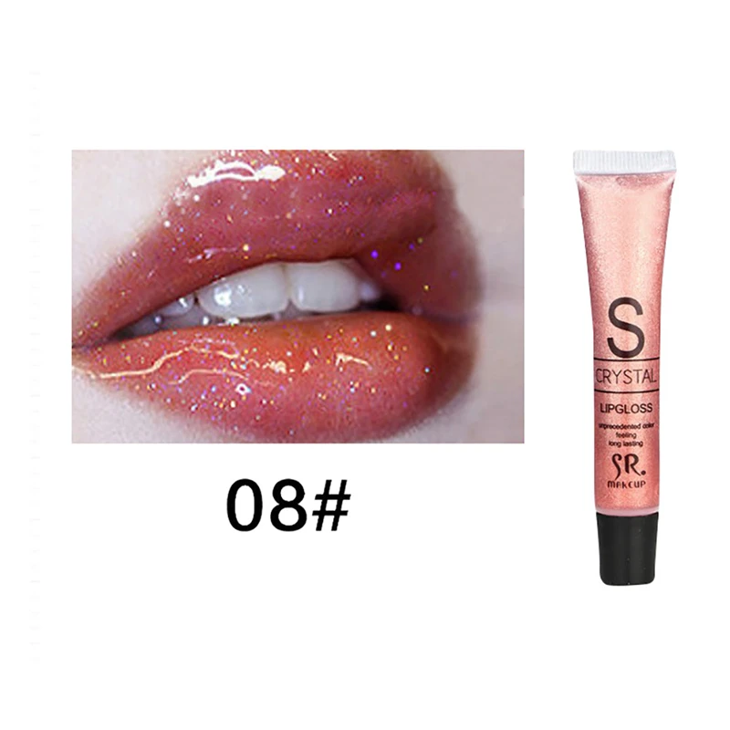 Candy Color Long Lasting Lip Gloss 12ml Makeup Candy Color Waterproof Glitter Liquid Lipstick batom matte liquido