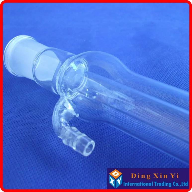 DXY 300mm 24/29 Condenser Pipe with Straight Shape Inner Tube Standard Ground Mouth Borosilicate Glass Laboratory Equipment