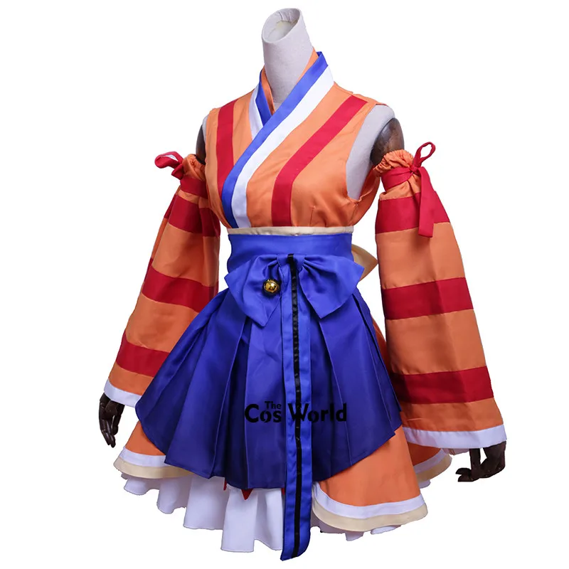 Love Live Sunshine Aqours ed Dreamer Takami Chika Dress Kimono Yukata Outfit Anime Customize Cosplay Costumes