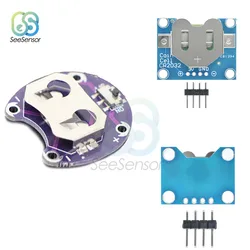 LilyPad Coin Cell Battery Holder Module CR2032 Battery Breakout Board Mount DIY Electronic PCB Board Small Slide Switch Board