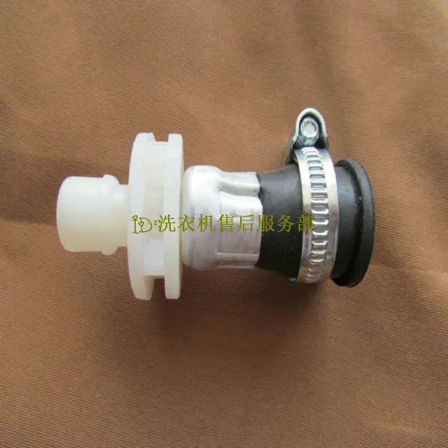 Fully-automatic washing machine accessories induction-pipe connector faucet connector rubber joint universal joint steel head