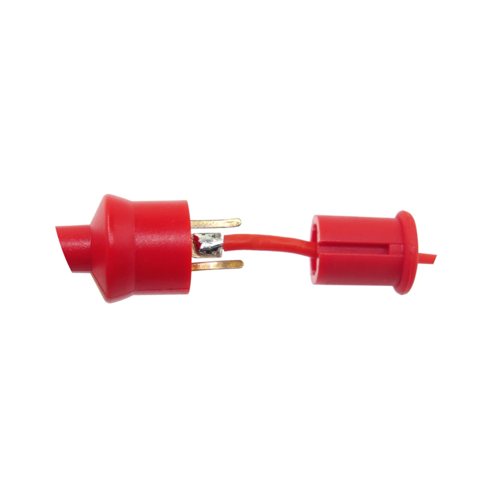 حار Cleqee P1520 5 قطعة اختبار الكهربائية المتعدد المزدوج SMD IC اختبار هوك الرصاص سيليكون كابل 50 سنتيمتر 5 ألوان
