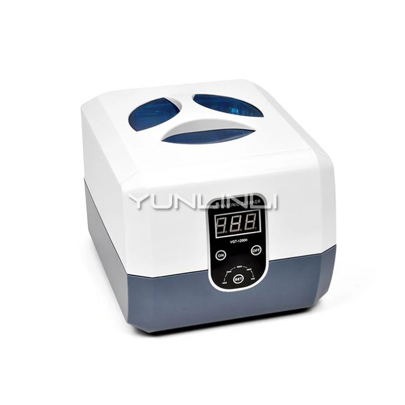 Household Ultrasonic Cleaner Glasses/Jewelry/False Teeth Ultrasonic Cleaning Machine Mini Ultrasonic Washing Unit VGT-1200