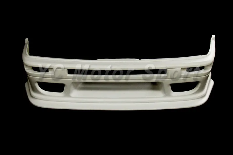 Car Accessories FRP Fiber Glass DM Style Front & Rear Bumper Fit For 1983-1987 Corolla AE86 Levin Bodykits Bumper