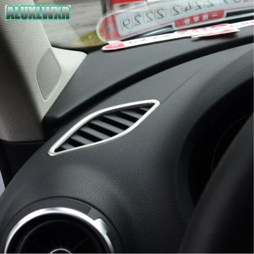 

Car Accessories Car-styling Modified Control Panel Air-conditioning Vent Sequins NEW 2015 2015 2016 Sedan Fit for Audi A3 2013