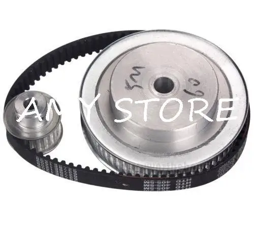 

CNC Engraving Machine Accessory 5M Timing Pulley 60 Teeth 20 Teeth 5M-405 Belt Set Kit Reducer Ratio 3:1