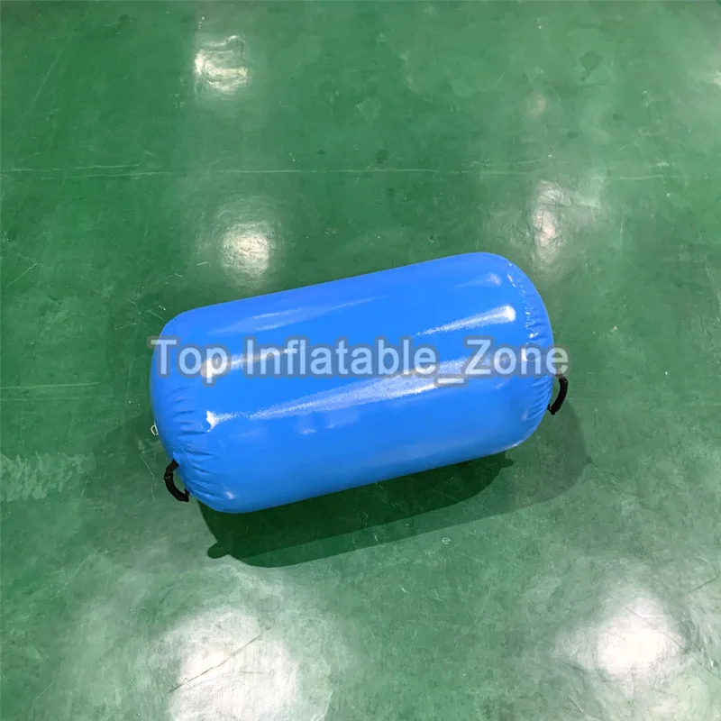 Best selling inflatable air roller for yoga 1*0.6m air barrel for gymnastic customized color inflatable yoga mat roller for sale