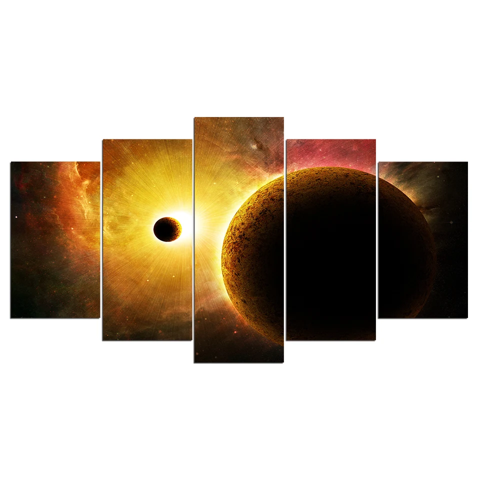 ArtSailing HD Printed cosmos galaxy Painting on canvas room decoration print poster picture canvas Free shipping/ny-1740