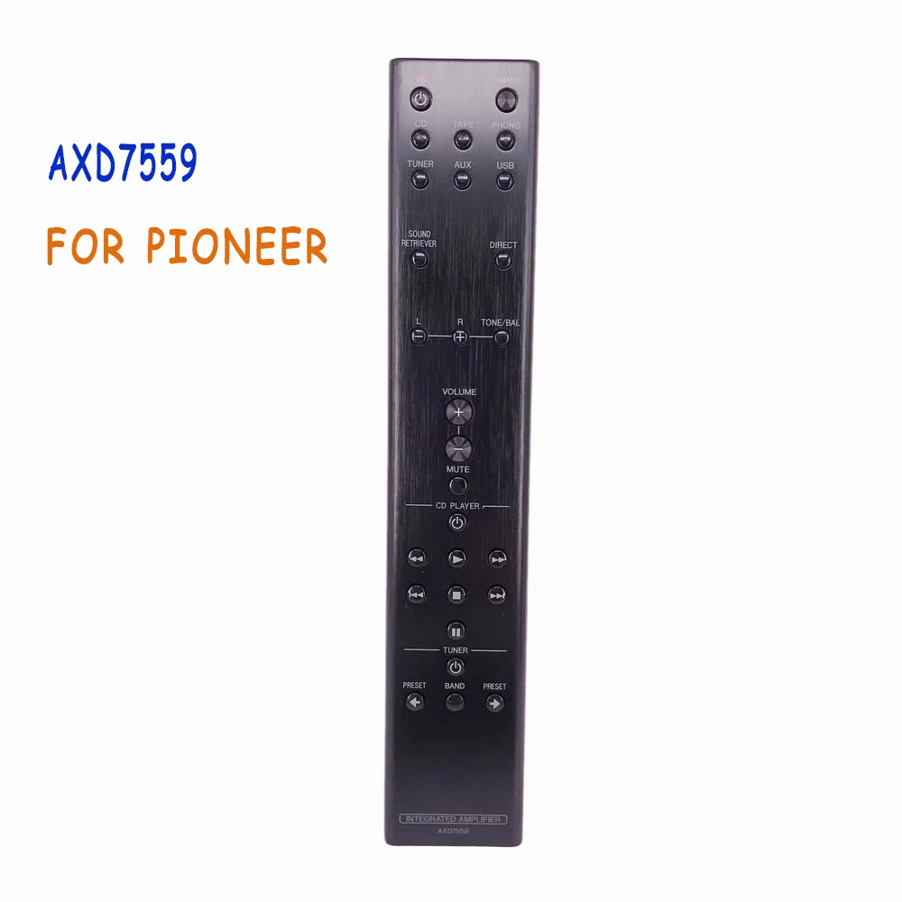 

90%New Original/Genuine AXD7559 Remote Control For PIONEER INTEGRATED AMPLIFIER A-A9MK2-K Remoto Controle FERNBEDIENUNG