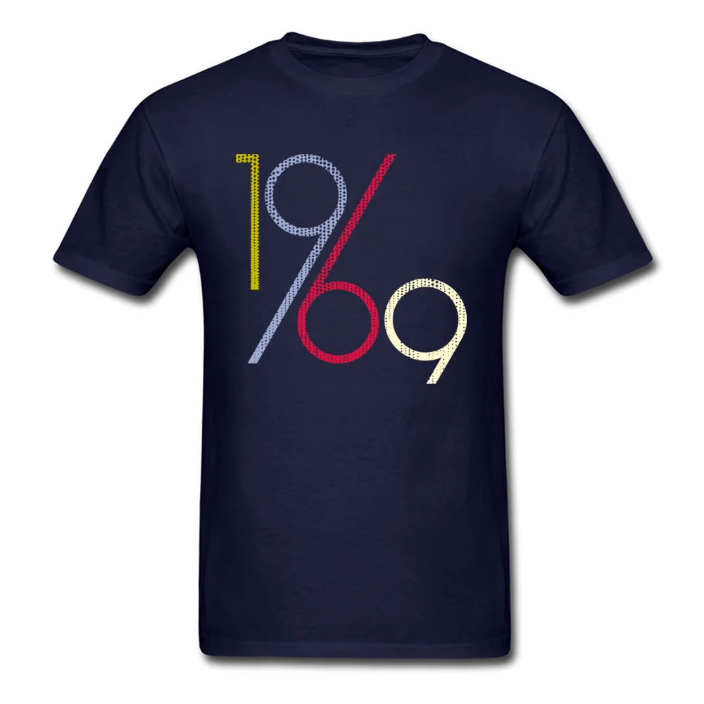 1969 On Sale Personalized Tops & Tees Crew Neck 100% Cotton Fabric Short Sleeve T Shirt for Men Tee Shirts Summer Fall