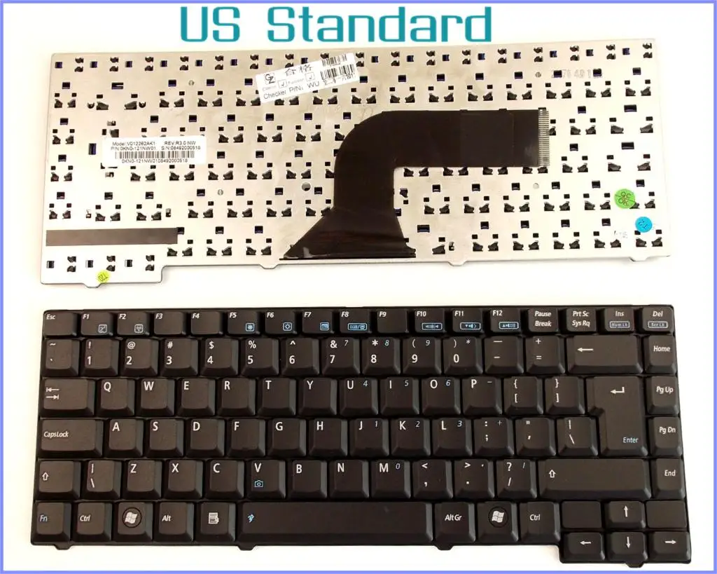 US English Version Keyboard for ASUS X59 X59S X59SL X59SR X59GL G2 G2K G2P G2PB G2PC G2S G2Sg F5C F5GL Laptop