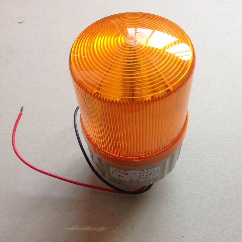 สีแดงสีเหลืองสีเขียวสีเขียว LED สัญญาณ Beacon ALARM คำเตือน Buzzer DC12V/24 V AC110V/220 V LTE/TB-1081 (J)