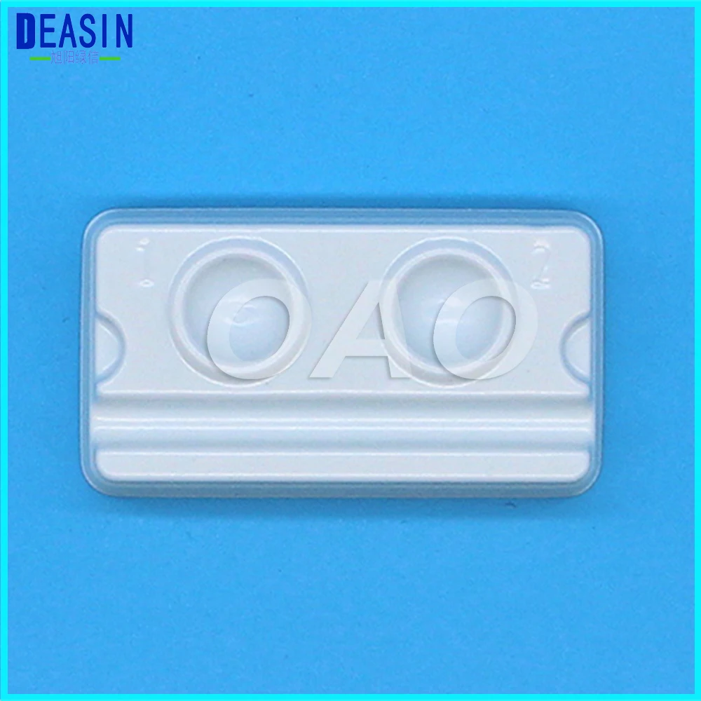 

500 pcs/box Dental Mixing Wells Disposable Bonding Resin Adhesive 2 holes