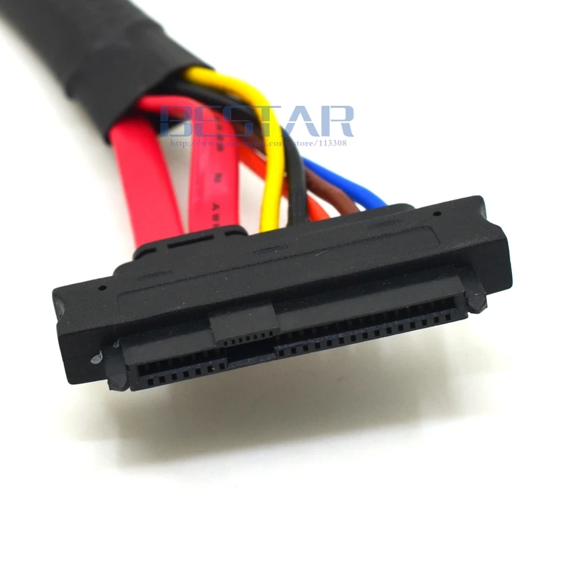 50 سنتيمتر SAS قرص صلب محرك HDD SFF-8482 ذكر إلى SFF8482 أنثى SAS كابل 29 دبوس تمديد الكابلات SFF 8482 0.5 متر