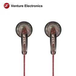 Venture Electronics VE ZEN Earphone 3.5SE/2.5TRRS/4.4TRRRS high impedance 320 ohms Headphone Hifi  Earbud