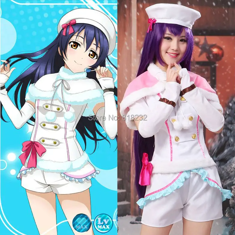 Love Live Snow Halation Sonoda Umi Cappa Tops Pants Uniform Outfit Anime Customize Cosplay Costumes