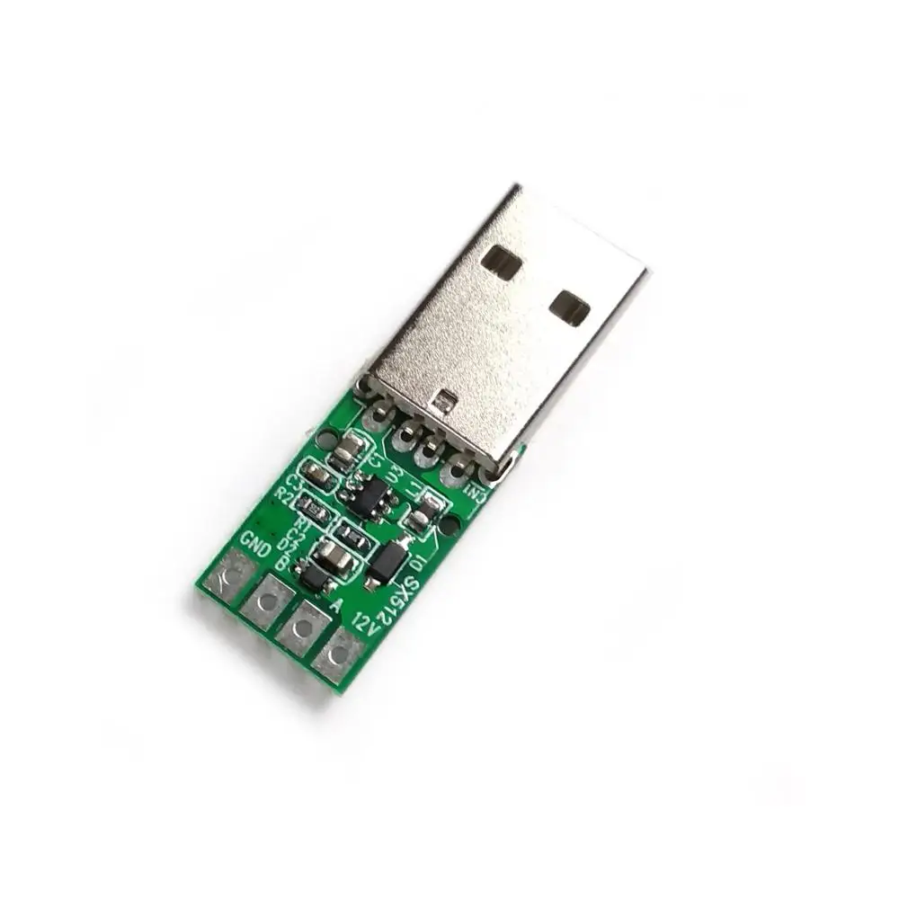 USB DC5521 DC4017 DC35135อะแดปเตอร์ VDD 5V ถึง12V Power Boost สาย2P + ข้อมูล-Extension