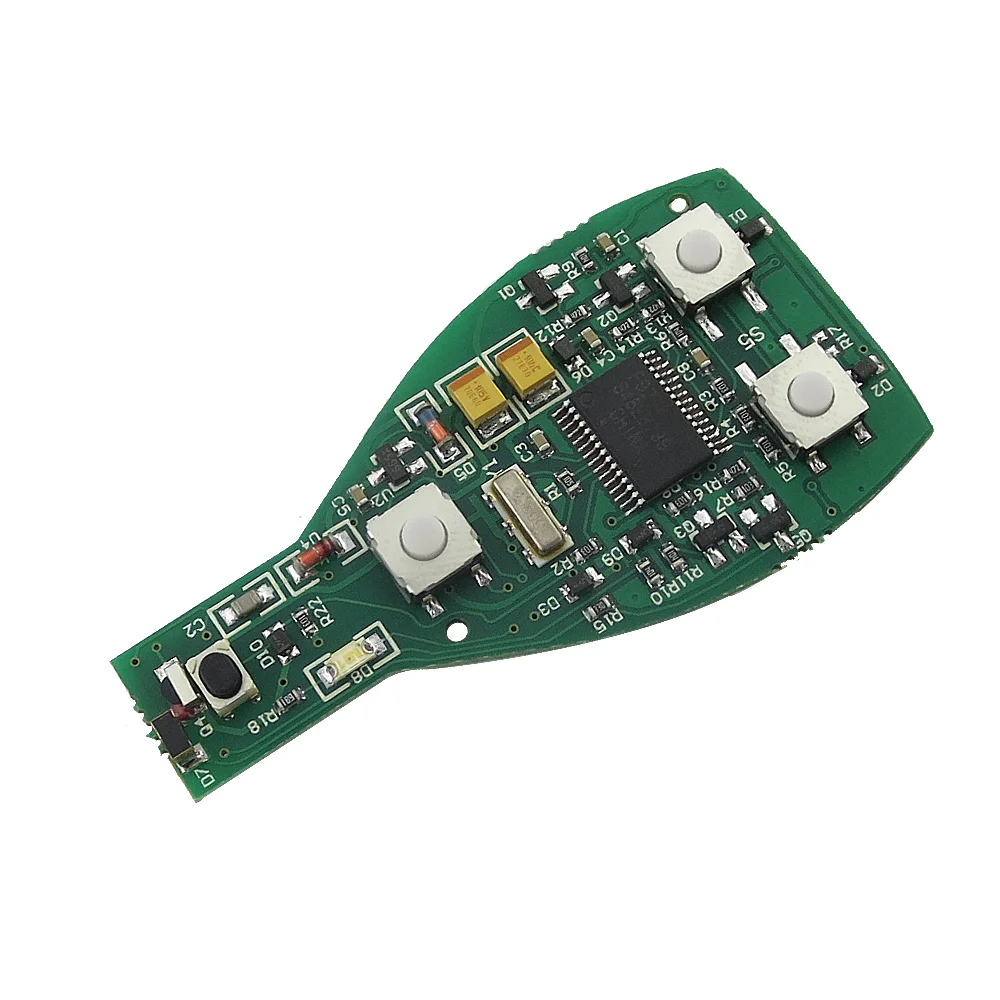 OkeyTech Auto Afstandsbediening Slimme Autosleutel 315Mhz/433MHz Auto voor Mercedes Benz 2000 + NEC BGA Stijl 2/3 Knoppen Afstandsbediening Sleutelhanger Voor MB