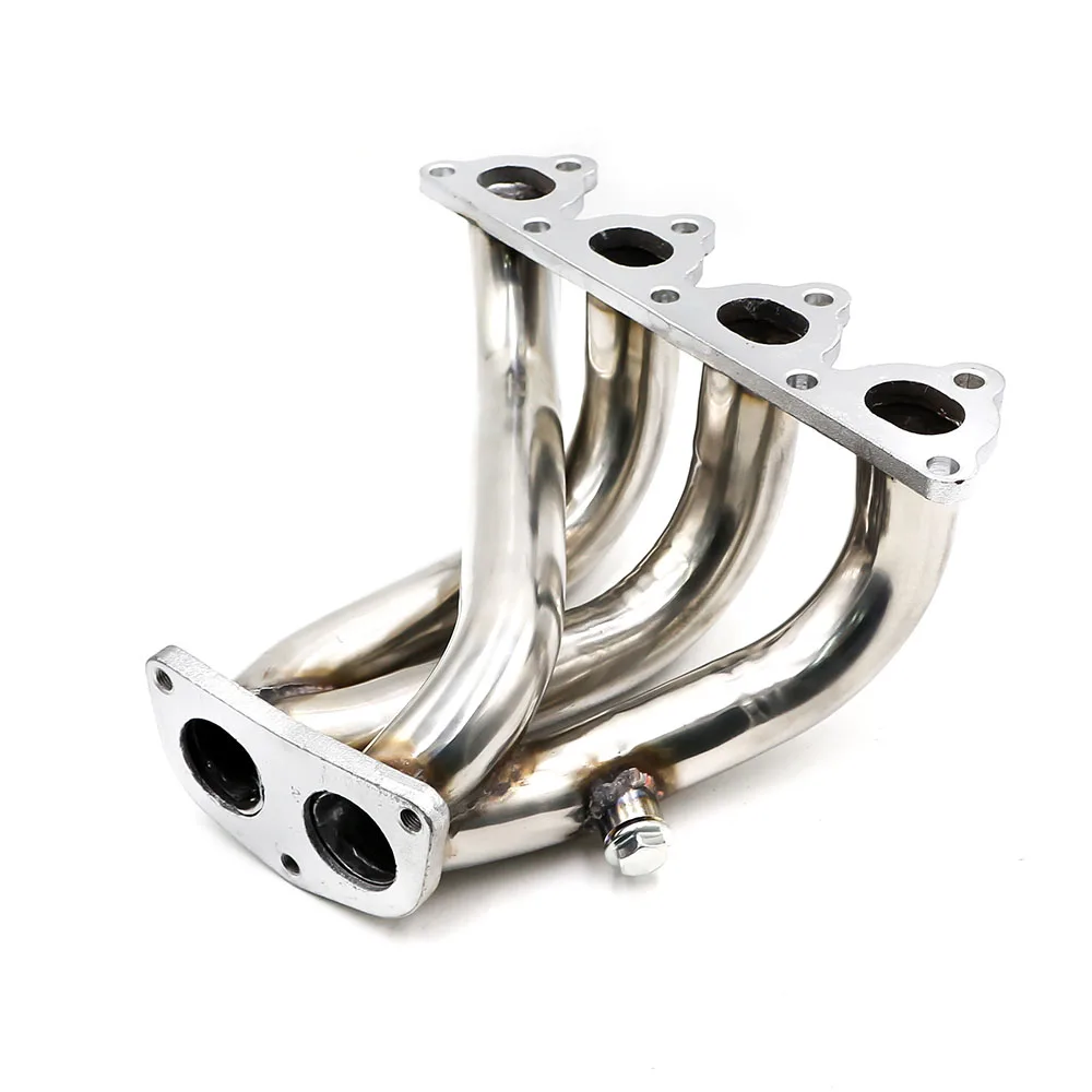 Stainless Steel Piping Header Manifold Exhaust For Honda Civic 88-00 EG EF EK EM Exhaust Header TT100753