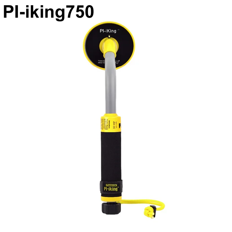 Underwater Metal Detector PI-Iking 750 Induction Pinpointer Expand Detection Depth with LED Light when Detects