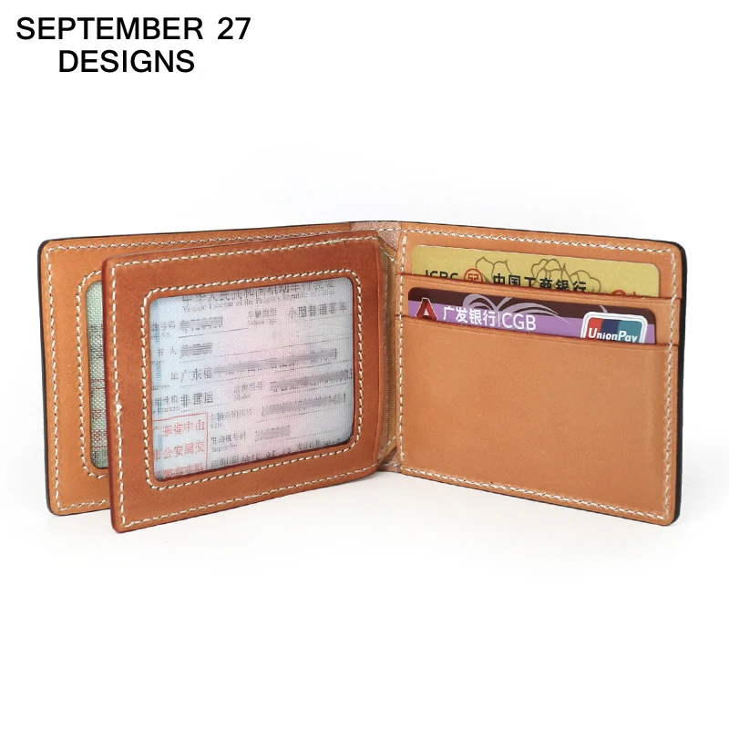 

Creidt Card Bag Men Genuine Leather Luxury Handmade Storage ID Card Purses Women Bus Card Case Casual Mini Wallet Cowhide