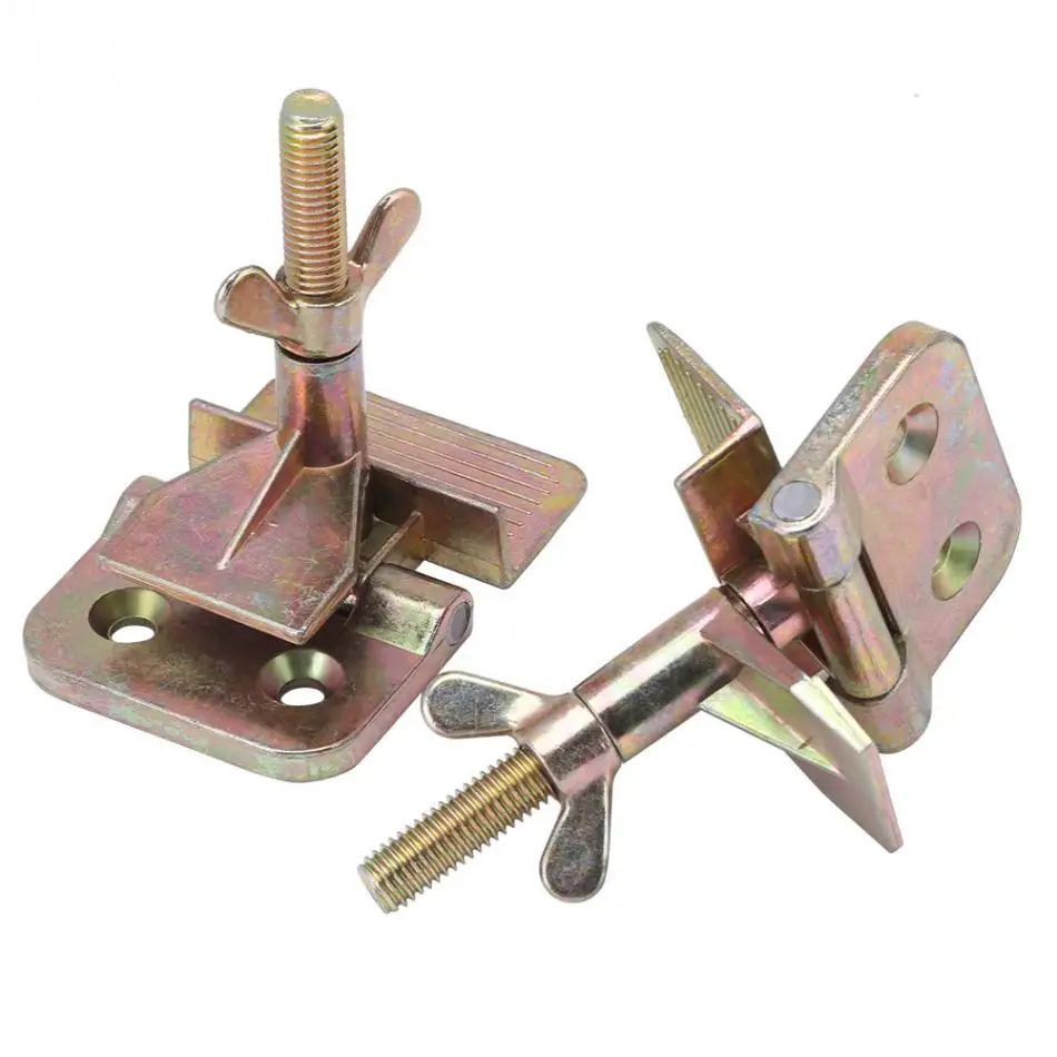 2pcs/set Metal Butterfly Hinge Clamp Frame Hinge Clamp Silk Screen Printing Accessories Hardware