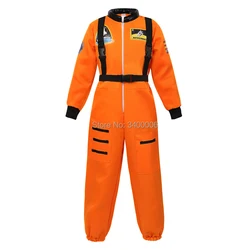 Astronaut Costume for Kids Space Suit Role Play Boys Girls Teens Toddlers Children's Astronaut Jumpsuit Cosplay Halloween Blue