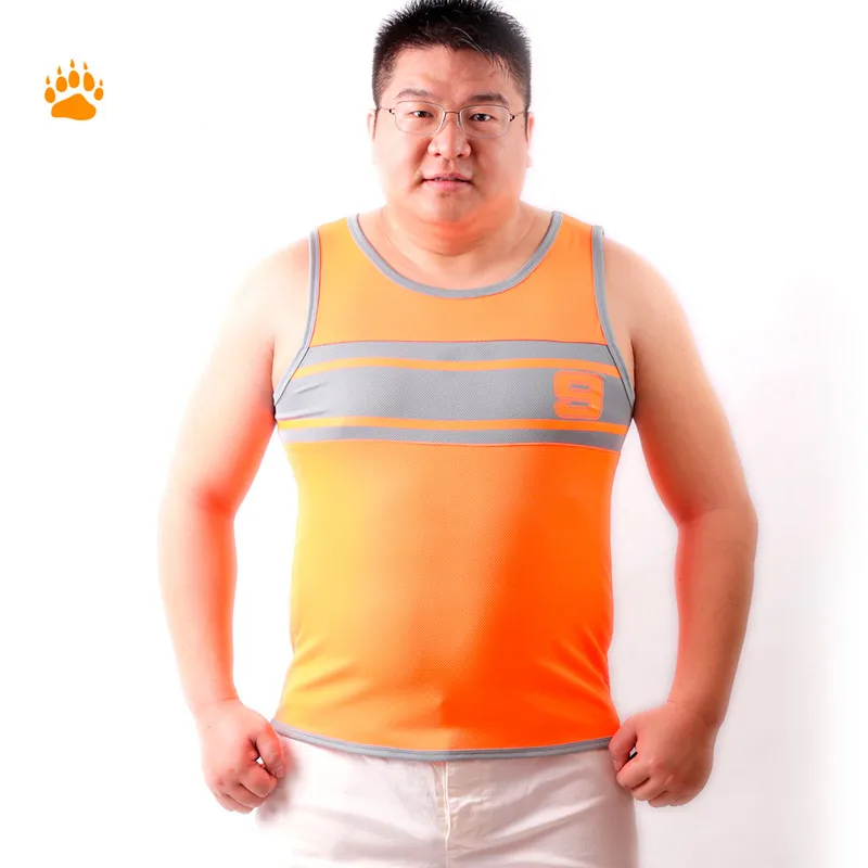 Bear Claw Paw Sexy Tank Tops Gay Bear Men's Plus Size Quick Dry Undershirt Gay Male Mesh Vest  Free Shipping! M L XL XXL 4XL