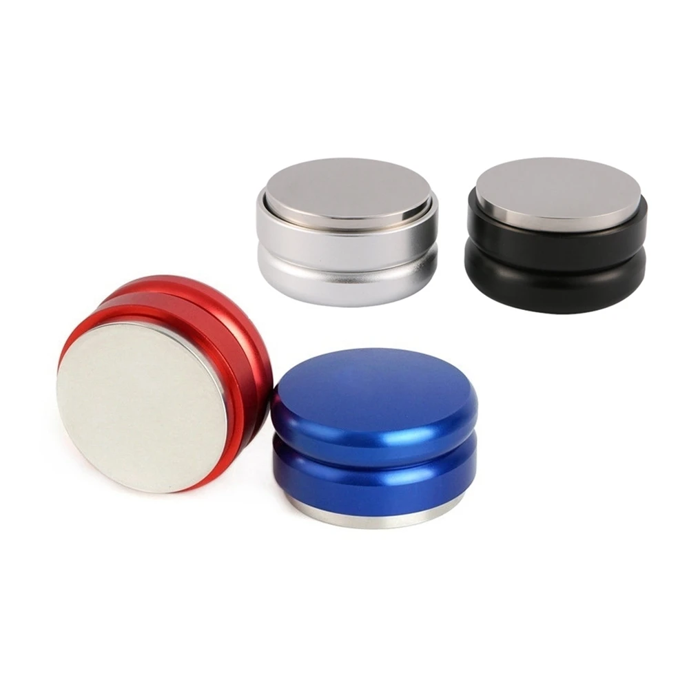 

58mm Mini Adjustable Espresso Powder Distributor Flat Base Coffee Leveler Tamper Free Shipping