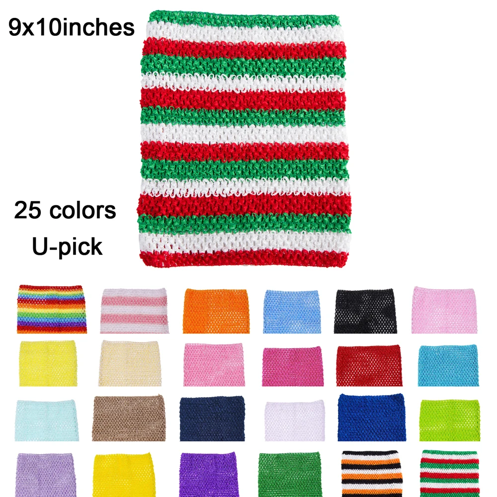 1pc Crochet tutu top tube top 10inch crochet headband girls pettiskirt tutu tops free shipping