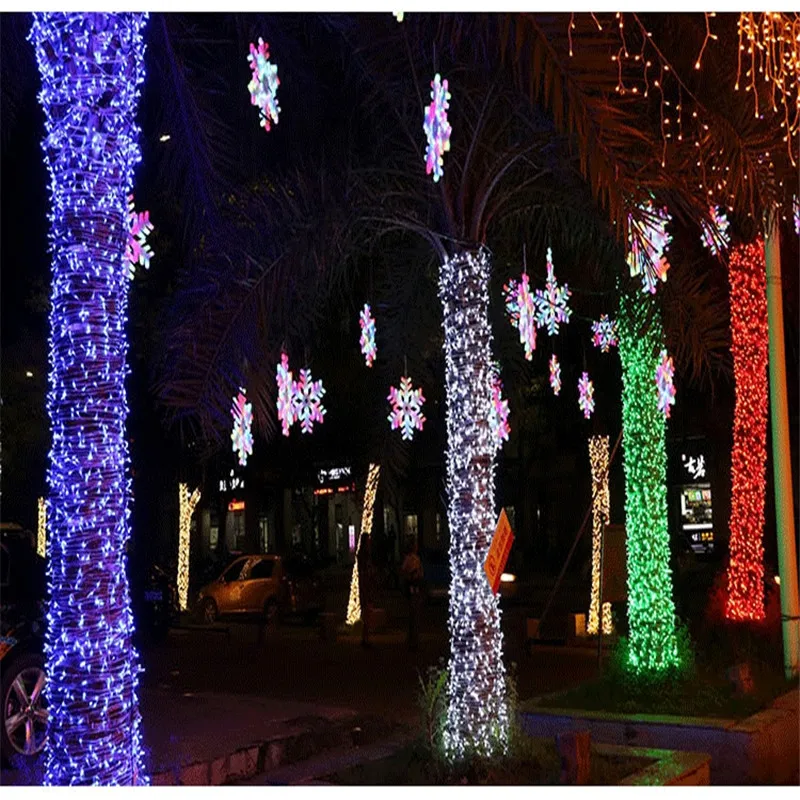 Novelty 600 Leds 100M Flasher String Lighting For Outdoor/ Indoor Wedding Party Christmas Tree Twinkle Fairy Decoration Lights
