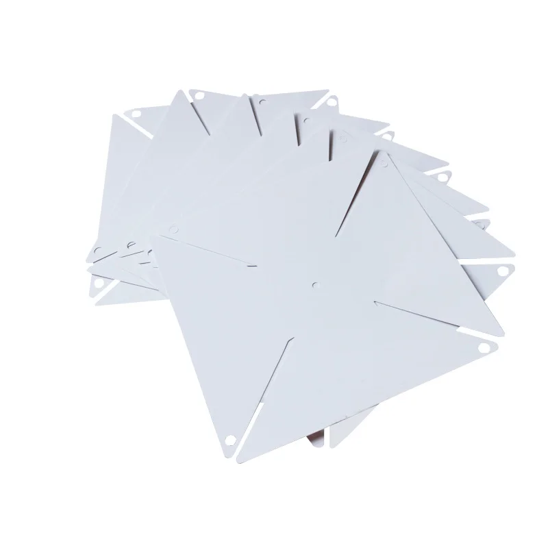 50Pcs/lot New DIY plastic white  windmill kindergarten children toy windmill