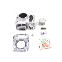 2sets/lot High Quality Motorcycle Cylinder Kit For Honda CBF125 CBF 125 SDH125-51 WH125-7 WH125-8 WH125-11 Engine Parts