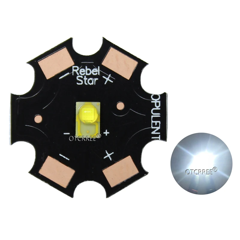 Imagem -02 - Luxeon bm Es-luz de Led de Alta Potência 3w Diodo Chip Emissor de Luz Branco Quente Branco Amarelo 3.23.4v 700ma 20 mm Pcb com 10 Peças