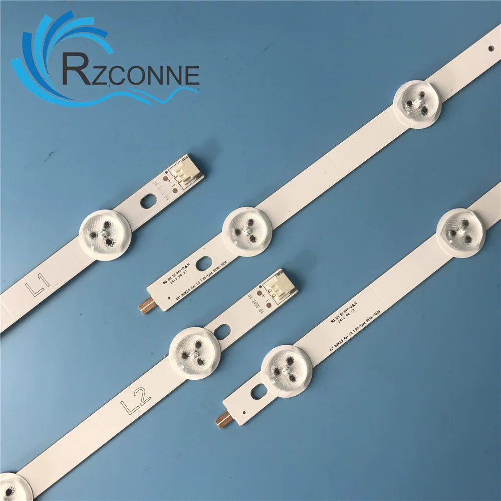 830mm LED Backlight strip 10leds For 42