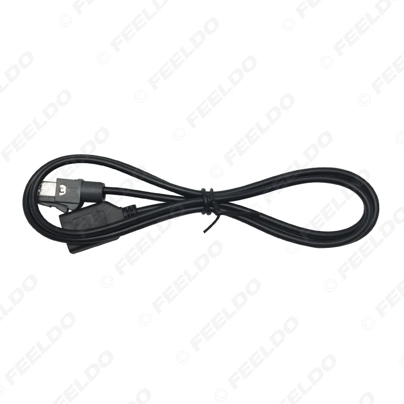 FEELDO 1 pz Car Audio 4PIN USB Cavo Adattatore Femmina USB Connettore per Nissan Teana Qashqai 2012 # MX5659