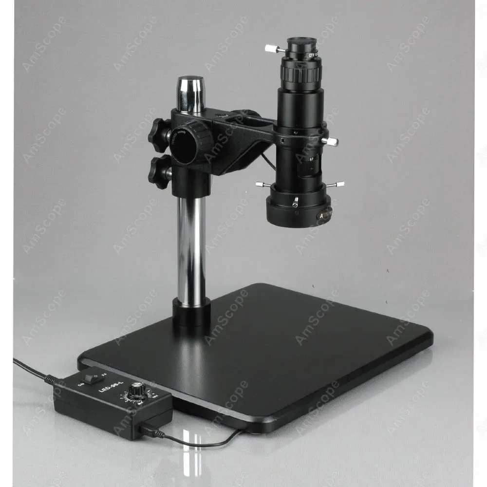 Zoom Inspection Microscope --AmScope Supplies 11X-80X Industrial Single Zoom Inspection Microscope + 9MP USB Digital Camera