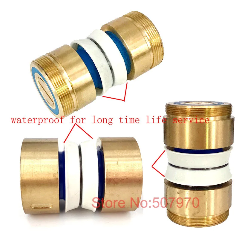 EDM Parts Copper Pulley Roller 32/42*60mm Waterproof Brass Guide Wheel Assembly  for EDM Wire Cut Machine