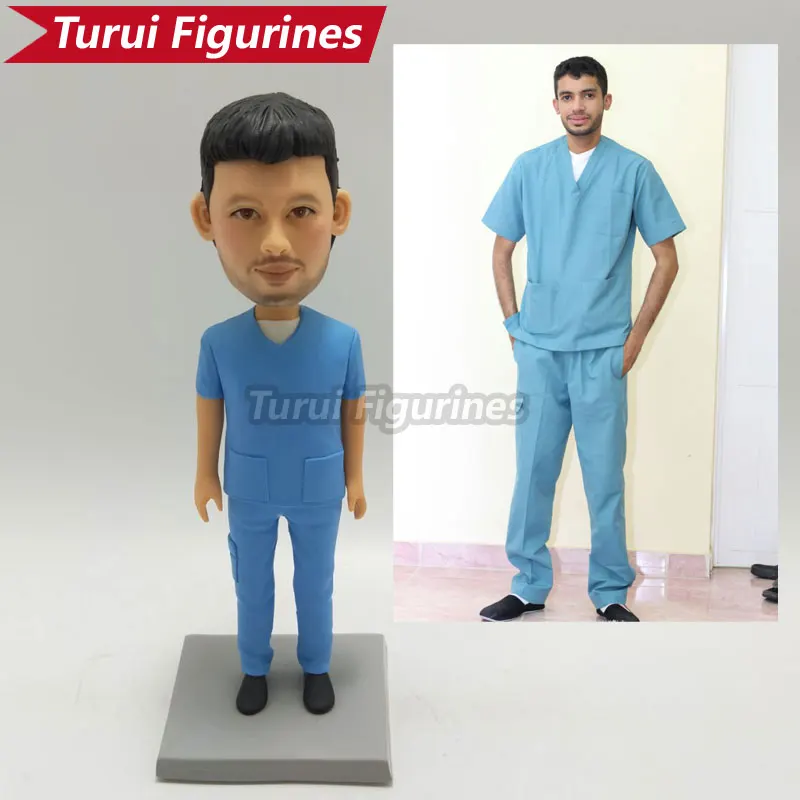 Imagem -06 - Figura Profissional de Capitão de Companhia Aérea Estatuetas de Argila de Polímero Figura de Ação Política da Vida Real Personalizadas Sangria Bonecas Esculturas