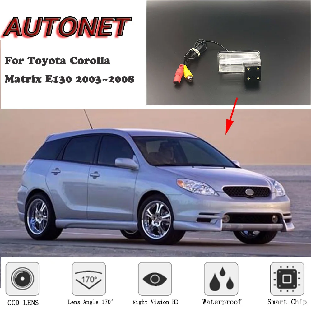 AUTONET Backup Achteruitrijcamera Voor Toyota Corolla Matrix E130 2003 ~ 2008 Nachtzicht/kentekenplaat camera/ parking Camera