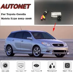 AUTONET Backup Rear View camera For Toyota Corolla Matrix E130 2003~2008 Night Vision/license plate camera/parking Camera