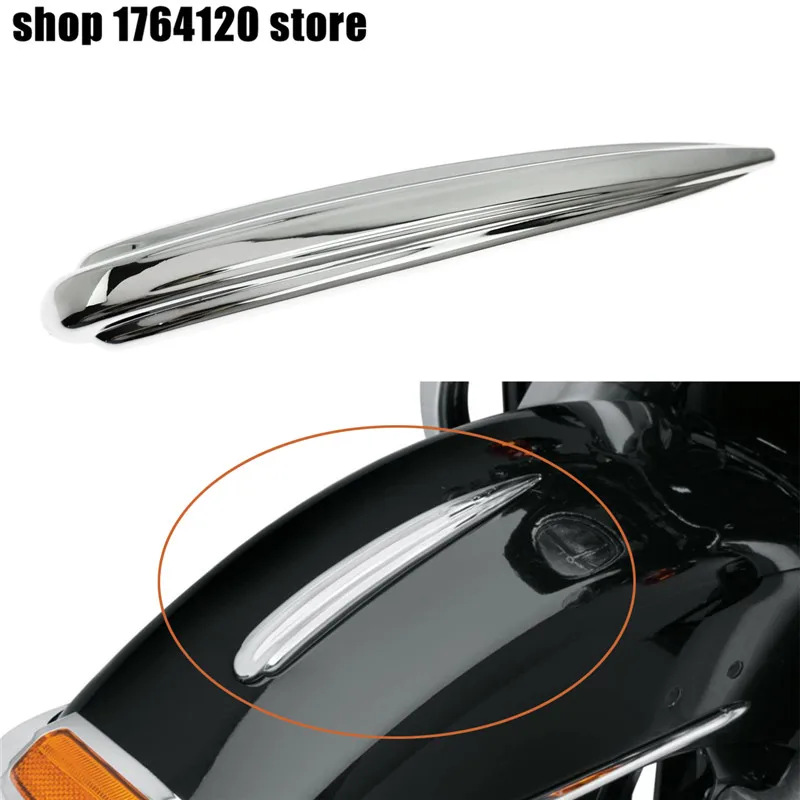 

Переднее хромированное крыло из АБС-пластика для мотоцикла, подходит для Harley FLD 2012-2016 Softail 1986-2016 2017 Touring Trike 84 и выше