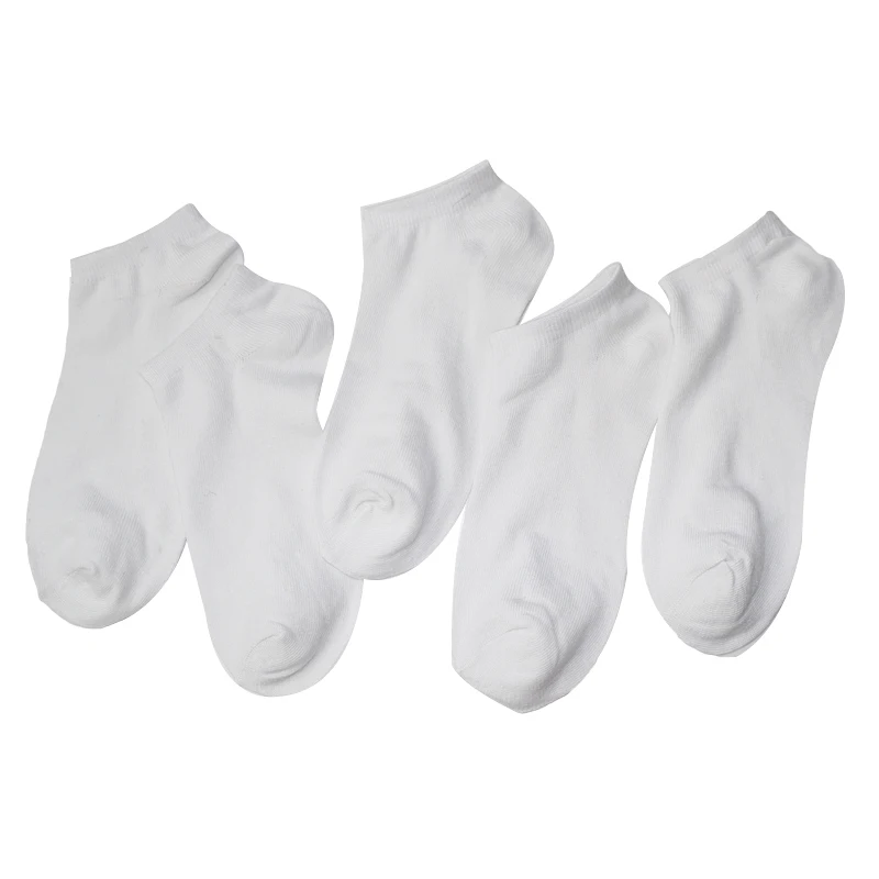 5pairs/lot Summer Women Socks Low Cut Ankle Socks Casual Breathable Black White Gray Ladies Short Socks Chausette Femme Meias