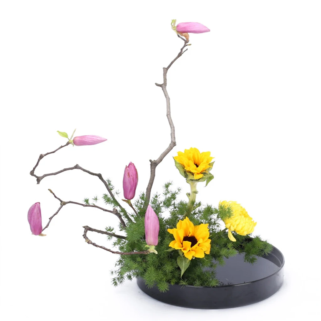 Japanese Ikebana Vase for Every Season : Flower Arrangements Suiban Pot Tray