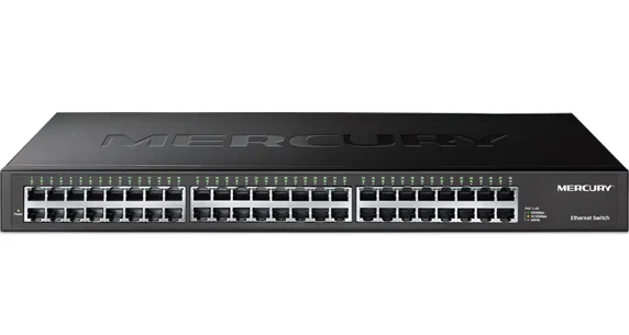 Plug&Play, 48 Ports Desktop Gigabit 1000Mbps Switch Ethernet Network Switch LAN Hub Full or Half duplex Exchange Fast Switch