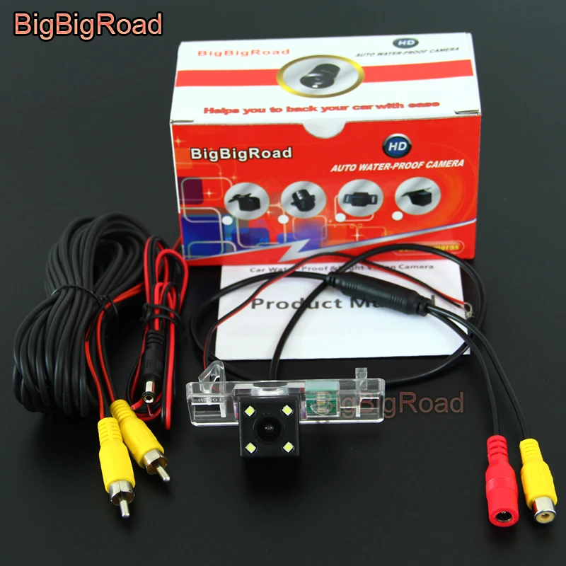 BigBigRoad Car Rear View Reverse Backup CCD Parking Camera For Brilliance V3 V5 night vision Waterproof